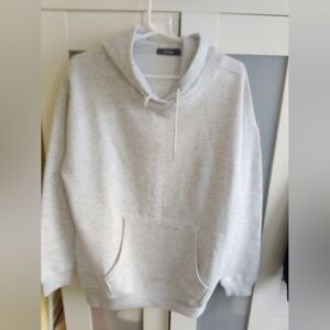 Ladies light grey hoodie